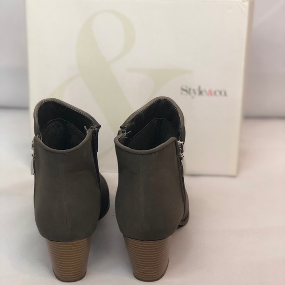 Grey Style &Co ankle boots - Picture 3 of 3